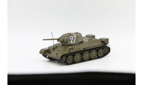 Т-34-76 1942 г. - модель 1/43 ДеАгостини серии Танки Легенды Отечественной Бронетехники №1, масштабные модели бронетехники, DeAgostini (военная серия), scale43