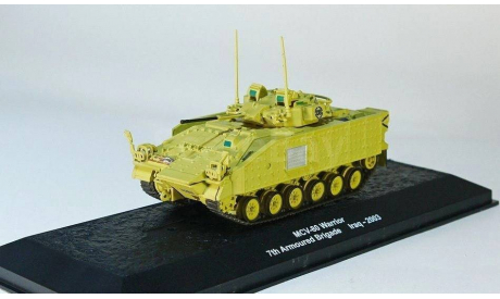 MCV-80 Warrior - модель 1/72 ДеАгостини серии Автомобиль на службе - Современная военная техника. Спецвыпуск №4, масштабные модели бронетехники, Автомобиль на службе, журнал от Deagostini, scale72