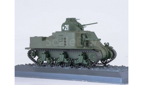 M3 Lee (США) (1944г.) - модель 1/43 ДеАгостини серии Танки Легенды Отечественной Бронетехники №14, масштабные модели бронетехники, DeAgostini (военная серия), scale43