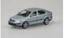 Skoda Octavia A5 голубой металлик 1:43 Abrex Шкода, масштабная модель, Škoda, 1/43