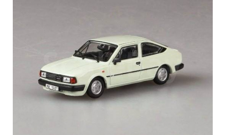 SKODA RAPID 136 (1987) от ABREX  цвет белый ледяной, масштабная модель, Škoda, 1:43, 1/43