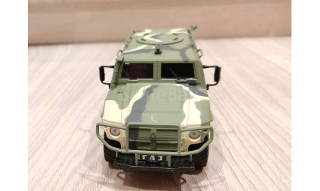 ГАЗ-2330 ’Тигр’, масштабная модель, Автолегенды СССР журнал от DeAgostini, scale43