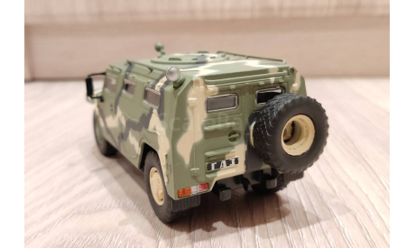 ГАЗ-2330 ’Тигр’, масштабная модель, Автолегенды СССР журнал от DeAgostini, scale43