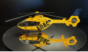 Eurocopter EC-135. ADAC. Готовая модель вертолета., масштабные модели авиации, Модель-Сервис, scale72