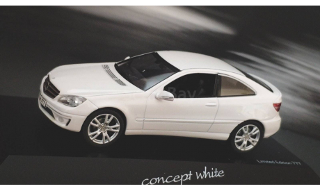 Mercedes CLC Concept White Schuco 1/43, масштабная модель, Mercedes-Benz, scale43