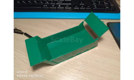 Кузов самосвал камаз 6540, запчасти для масштабных моделей, ПАО КАМАЗ, scale43