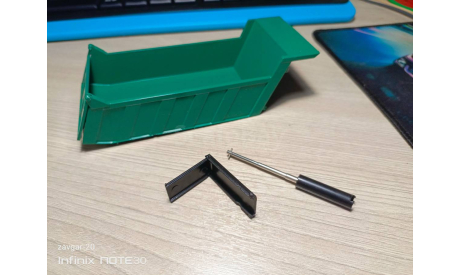 Кузов самосвал камаз 6540, запчасти для масштабных моделей, ПАО КАМАЗ, scale43