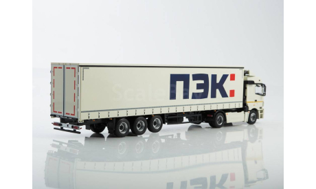 КАМАЗ-5490 с полуприцепом НЕФАЗ-93341, ПЭК, масштабная модель, ПАО КАМАЗ, scale43