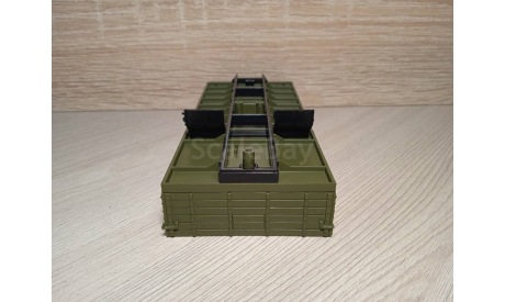Кузов борт КРАЗ 250, запчасти для масштабных моделей, scale43