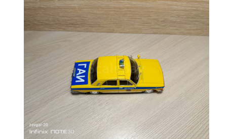 Газ-24 Волга Милиция гаи, масштабная модель, Деагостини, scale43