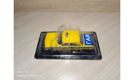 Газ-24 Волга Милиция гаи, масштабная модель, Деагостини, scale43