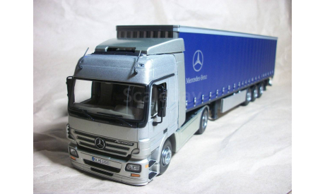 Mercedes-Benz Actros Minichamps 1:43, масштабная модель, 1/43