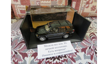 1/18 AutoArt Jeep Grand Cherokee 1999 (black), масштабная модель, 1:18