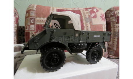 1:18 Schuco MB Unimog 401 Froschauge ’Deutsche BundesPost’, масштабная модель, 1/18