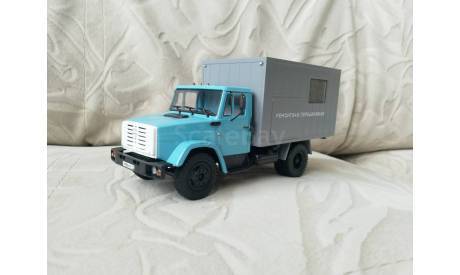 Зил 4333 кунг РЖМ-52, масштабная модель, Автоистория (АИСТ), 1:43, 1/43