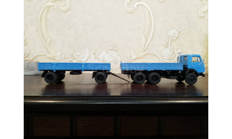 Камаз 5320 с прицепом ГКБ 8350, масштабная модель, Start Scale Models (SSM), 1:43, 1/43