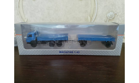 Камаз 5320 с прицепом ГКБ 8350, масштабная модель, Start Scale Models (SSM), 1:43, 1/43