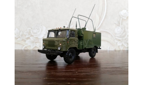 Газ 66 КШМ Р-142Н, масштабная модель, Автоистория (АИСТ), scale43