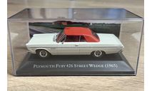 Plymouth Fury 426 Street Wedge 1965 1/43, масштабная модель, Altaya, 1:43