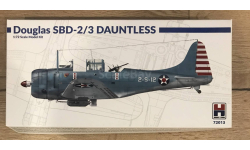 Сборная модель SBD-2/3 Dauntless (Ноbby 2000/Hasegawa) 1:72