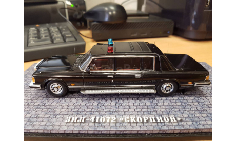ЗИЛ 41072 СКОРПИОН, масштабная модель, DiP Models, scale43
