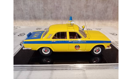 ГАЗ 24 МИЛИЦИЯ, масштабная модель, ICV, scale43