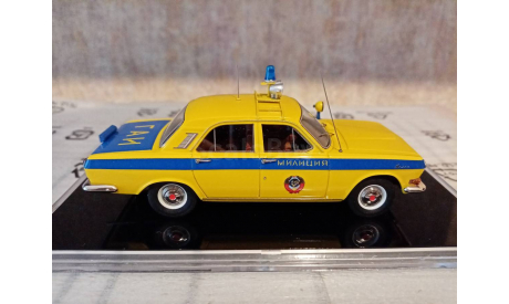 ГАЗ 24 МИЛИЦИЯ, масштабная модель, ICV, scale43