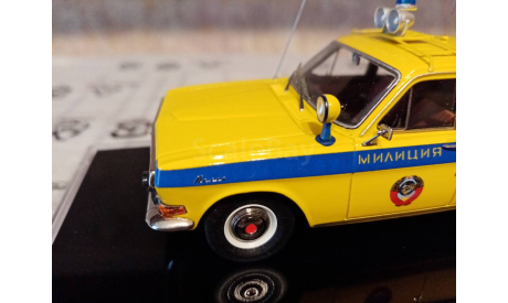 ГАЗ 24 МИЛИЦИЯ, масштабная модель, ICV, scale43