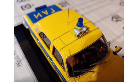ГАЗ 24 МИЛИЦИЯ, масштабная модель, ICV, scale43