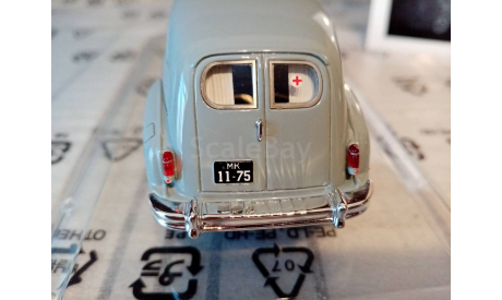 ЗИС 110А СКОРАЯ ПОМОЩЬ, масштабная модель, DiP Models, scale43