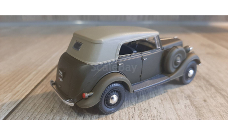 Горький ГаЗ-61-40, журнальная серия Автолегенды СССР (DeAgostini), Наш Автопром, 1:43, 1/43