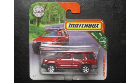 Matchbox MBX road-trip 2000 Nissan Xterra 2017 Таиланд, масштабная модель, scale0