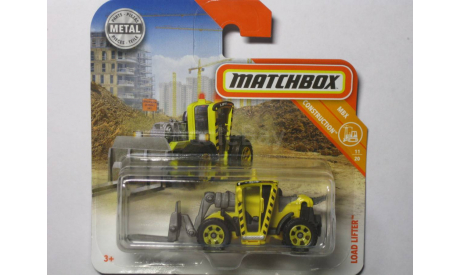 Matchbox MBX construction Load Lifter 2012 Таиланд, масштабная модель трактора, scale0