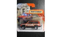 Matchbox MBX rescue Jeep Cherokee 2017 Fire Таиланд, масштабная модель, scale0