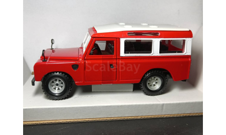 Land Rover Defender 1:24 Bburago, масштабная модель, Matchbox, scale24, Oldsmobile