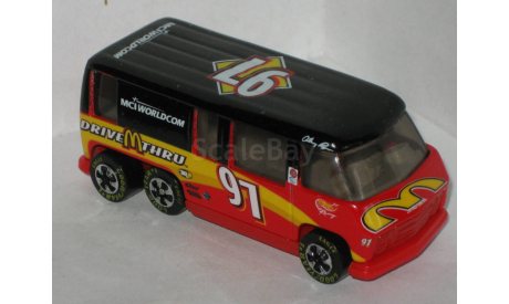 Hot Wheels GMC Motor Home Drive Thru MCI World com 1976 Таиланд, масштабная модель, Mattel Hot Wheels, scale0