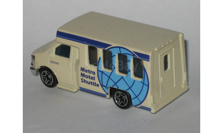 Matchbox Chevy Transport bus Metro Motel Shuttle 1998 China, масштабная модель, scale0, Chevrolet