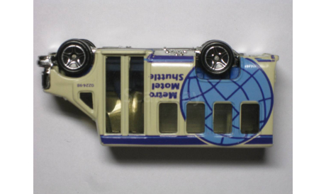 Matchbox Chevy Transport bus Metro Motel Shuttle 1998 China, масштабная модель, scale0, Chevrolet