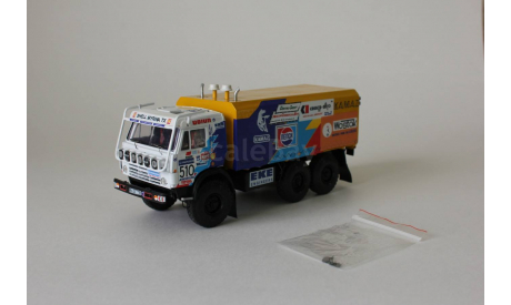 Кит №6 Камаз Дакар № 510 (1991), сборная модель автомобиля, scale43