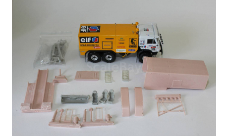 Кит № 9-Камаз Дакар № 312, сборная модель автомобиля, scale43