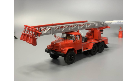 Кит (№ 2)пожарная Ал 30(131) ранняя 1970 г, сборная модель автомобиля, scale43