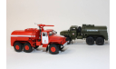 Кит бензовоз Урал 4320 ., сборная модель автомобиля, 1:43, 1/43
