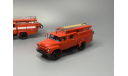 Кит пожарная  АН-30 (130) -64, сборная модель автомобиля, ЗИЛ, scale43