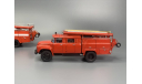 Кит пожарная  АН-30 (130) -64, сборная модель автомобиля, ЗИЛ, scale43