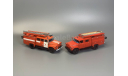 Кит пожарная  АН-30 (130) -64, сборная модель автомобиля, ЗИЛ, scale43