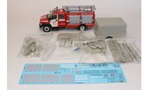 Кит ГАЗ ОН  АЦ-СПК 1.0-40. пожарная., сборная модель автомобиля, scale43