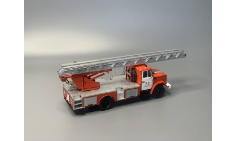 Кит № 5 пожарная АЛ -31 (4331)+кабина 4331, сборная модель автомобиля, зил 4331, 1:43, 1/43