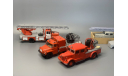 Кит пожарный АГВТ (200), сборная модель автомобиля, маз 200, scale43
