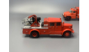 Кит пожарный АГВТ (200), сборная модель автомобиля, маз 200, scale43