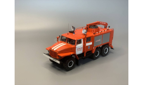 Кит Пожарный АТСО-20 (375), сборная модель автомобиля, scale43